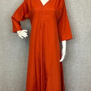 georgette side pocket a line kurthi